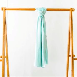 Beautiful aqua UPF sun protection wrap